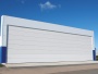 Ангарные ворота шторного типа моносекционные